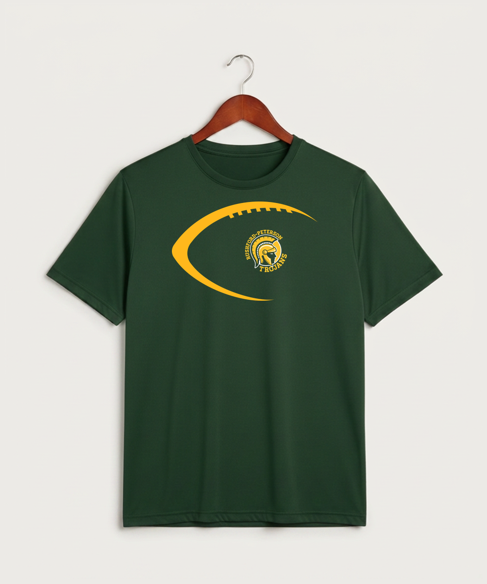 Rushford Peterson High School Football (Boys) - Forest Green Sport-Tek PosiCharge Competitor Tee. ST350