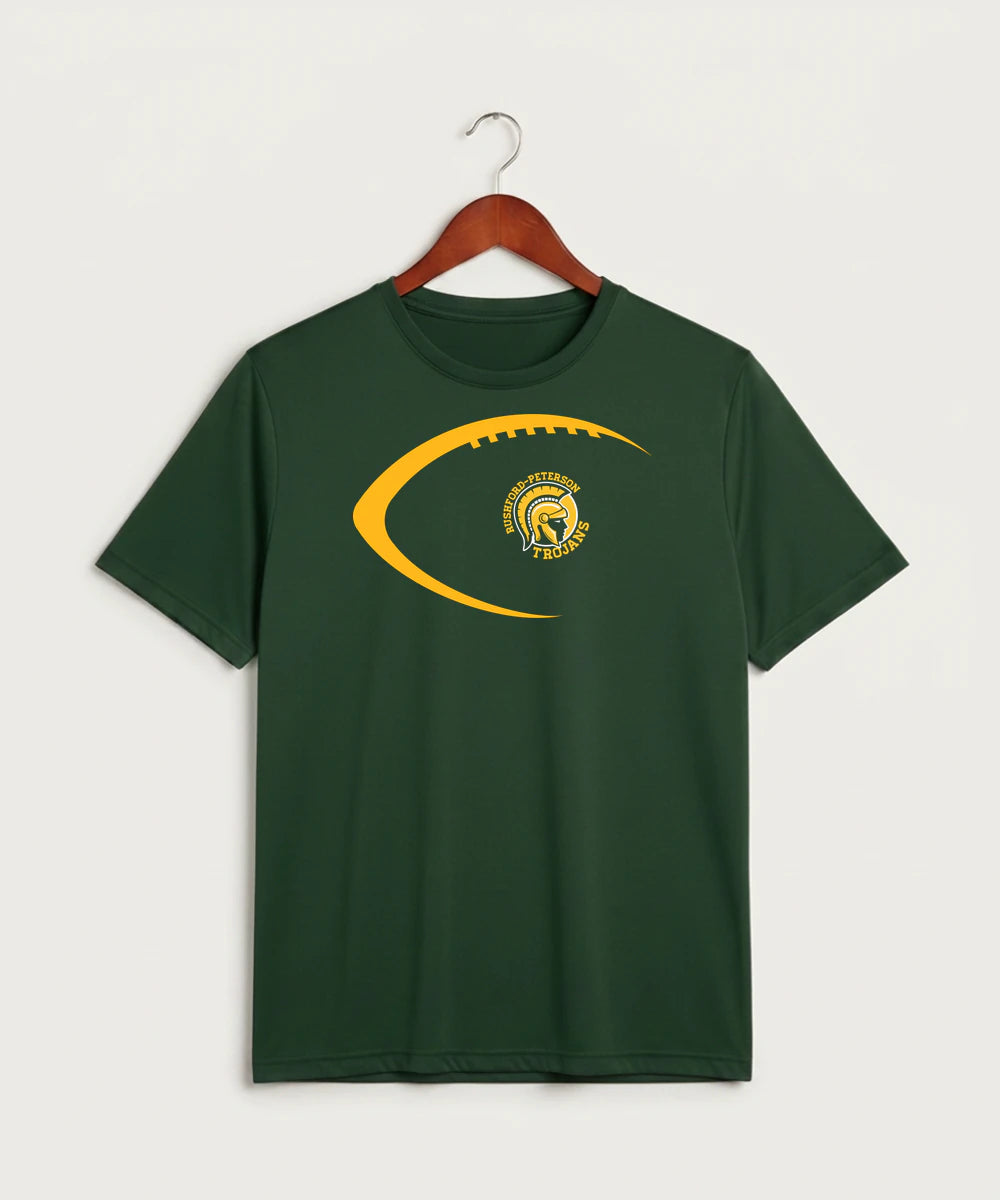 Rushford Peterson High School Football (Boys) - Forest Green Sport-Tek PosiCharge Competitor Tee. ST350