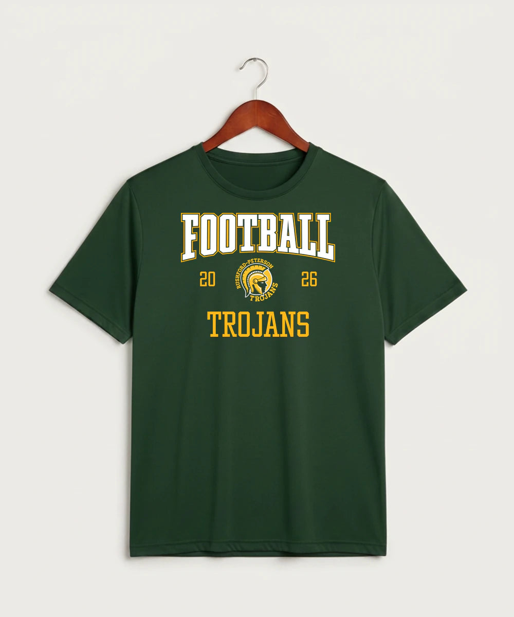 Rushford Peterson High School Football (Boys) - Forest Green Sport-Tek PosiCharge Competitor Tee. ST350