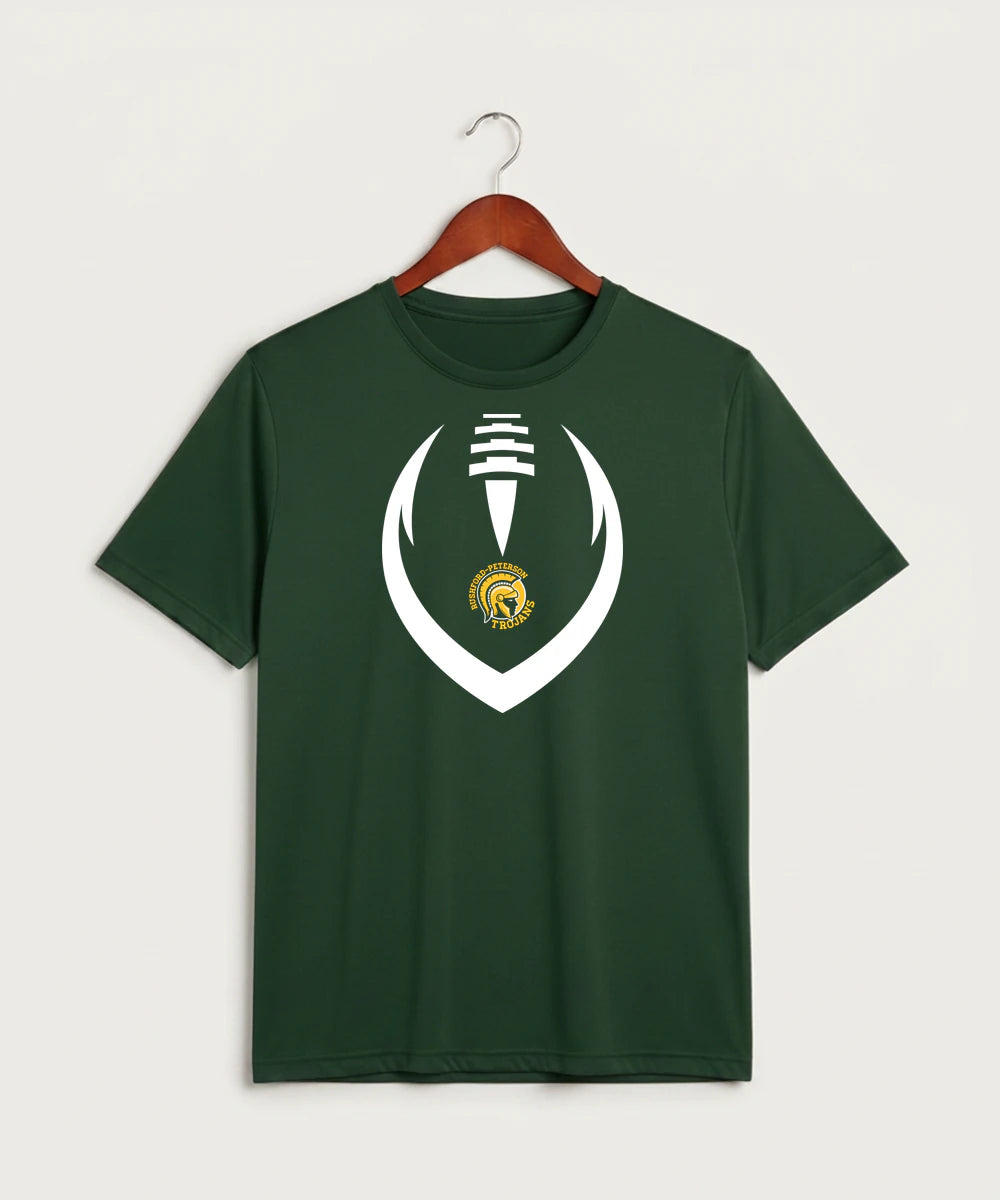 Rushford Peterson High School Football (Boys) - Forest Green Sport-Tek PosiCharge Competitor Tee. ST350