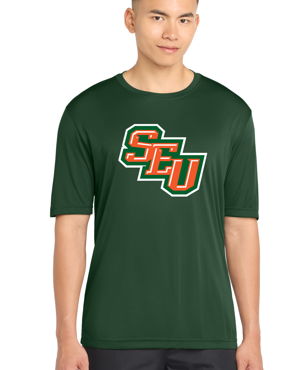 Sleepy Eye United Football - Forest Green Sport-Tek PosiCharge Competitor Tee. ST350