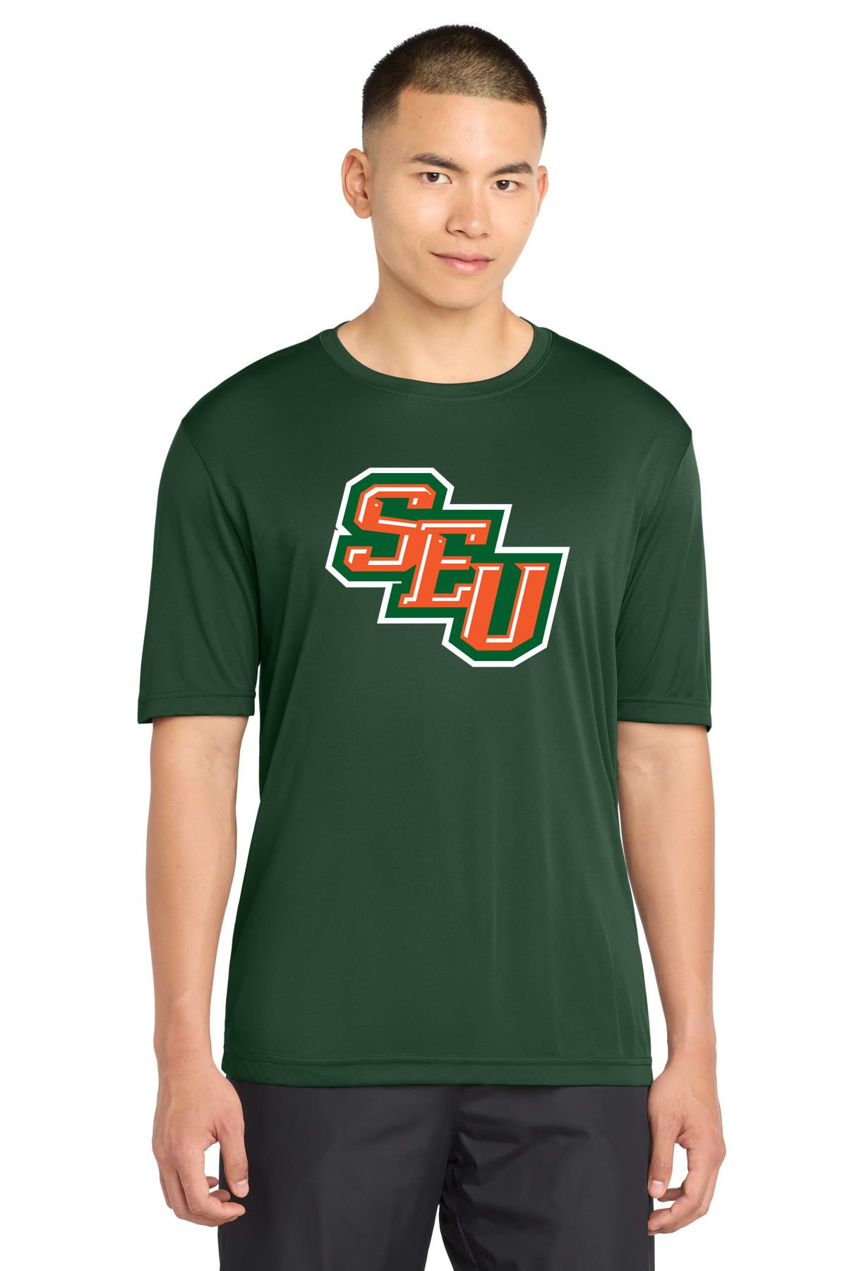 Sleepy Eye United Football - Forest Green Sport-Tek PosiCharge Competitor Tee. ST350