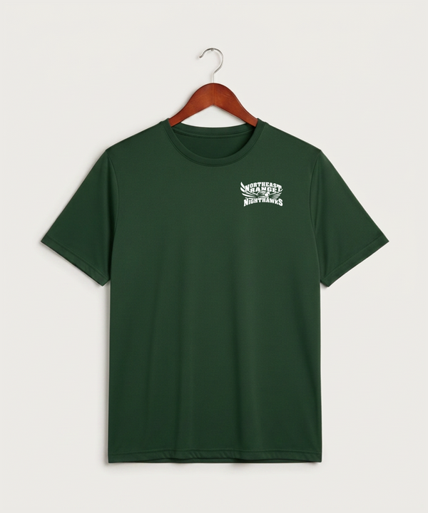 Northeast Range High School Volleyball (Girls) - Forest Green Sport-Tek PosiCharge Competitor Tee. ST350
