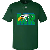 Maple River High School hockey_boys - Forest Green/ White Men's Team Tech™ T-Shirt