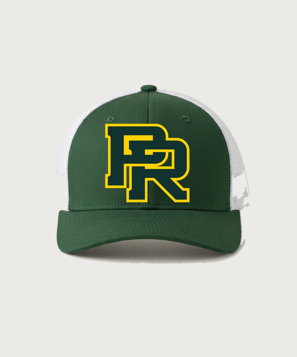 Proctor High School Football (Boys) - Forest Green/ White Sport-Tek Club Trucker Cap STC46