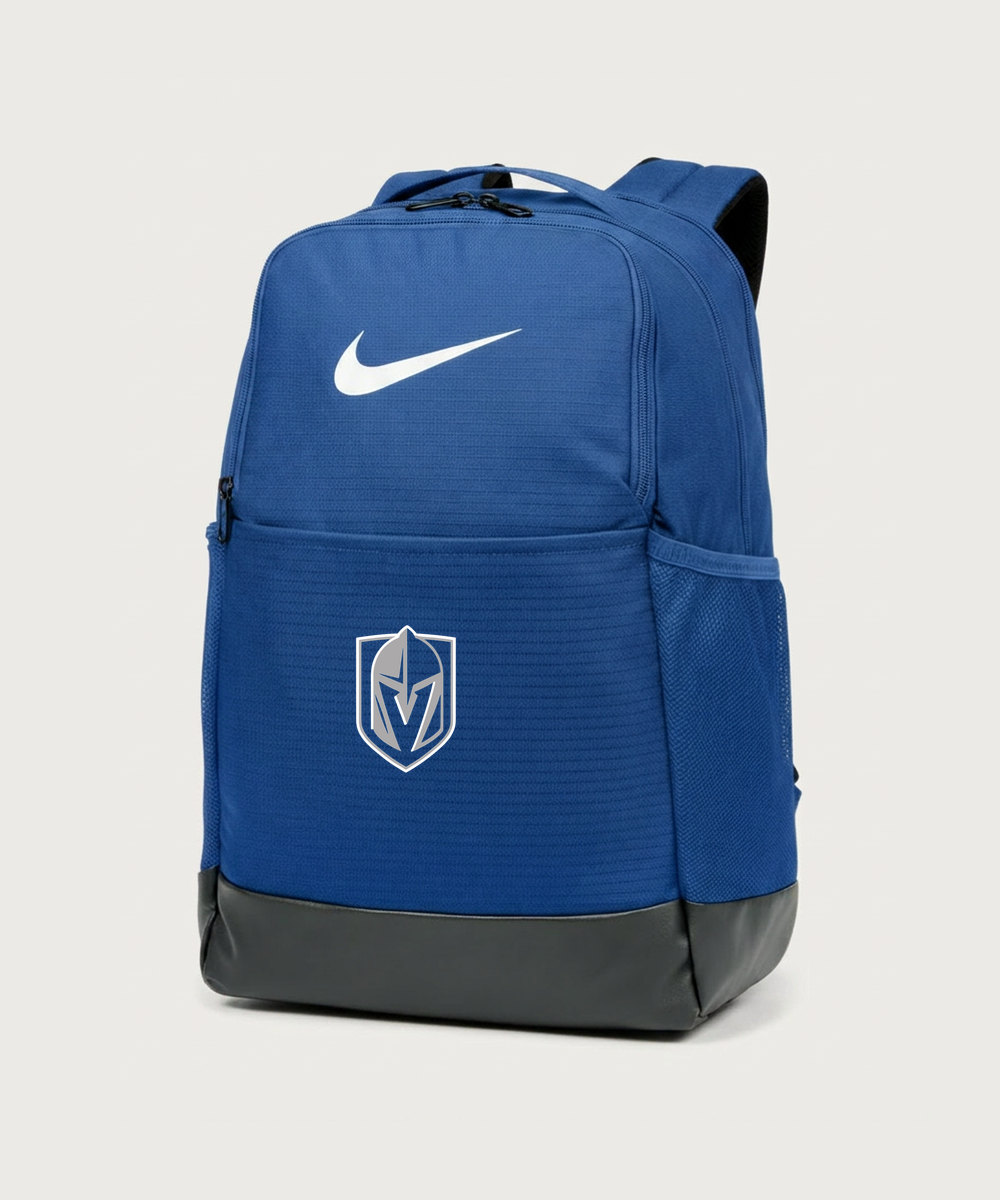Lake Crystal-Welcome-Memorial High School Football (Boys) - Game Royal Nike Brasilia Medium Backpack NKDH7709