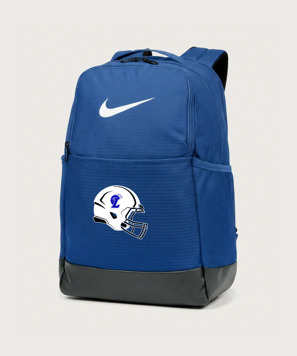 Lakeview High School Football (Boys) - Game Royal Nike Brasilia Medium Backpack NKDH7709