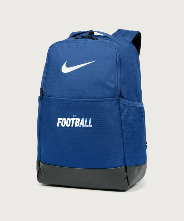 West Bend West High School Football - Game Royal Nike Brasilia Medium Backpack NKDH7709