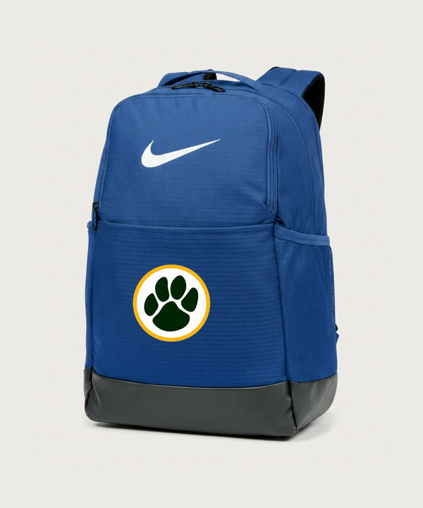 Ashwaubenon High School Football (Boys) - Game Royal Nike Brasilia Medium Backpack NKDH7709