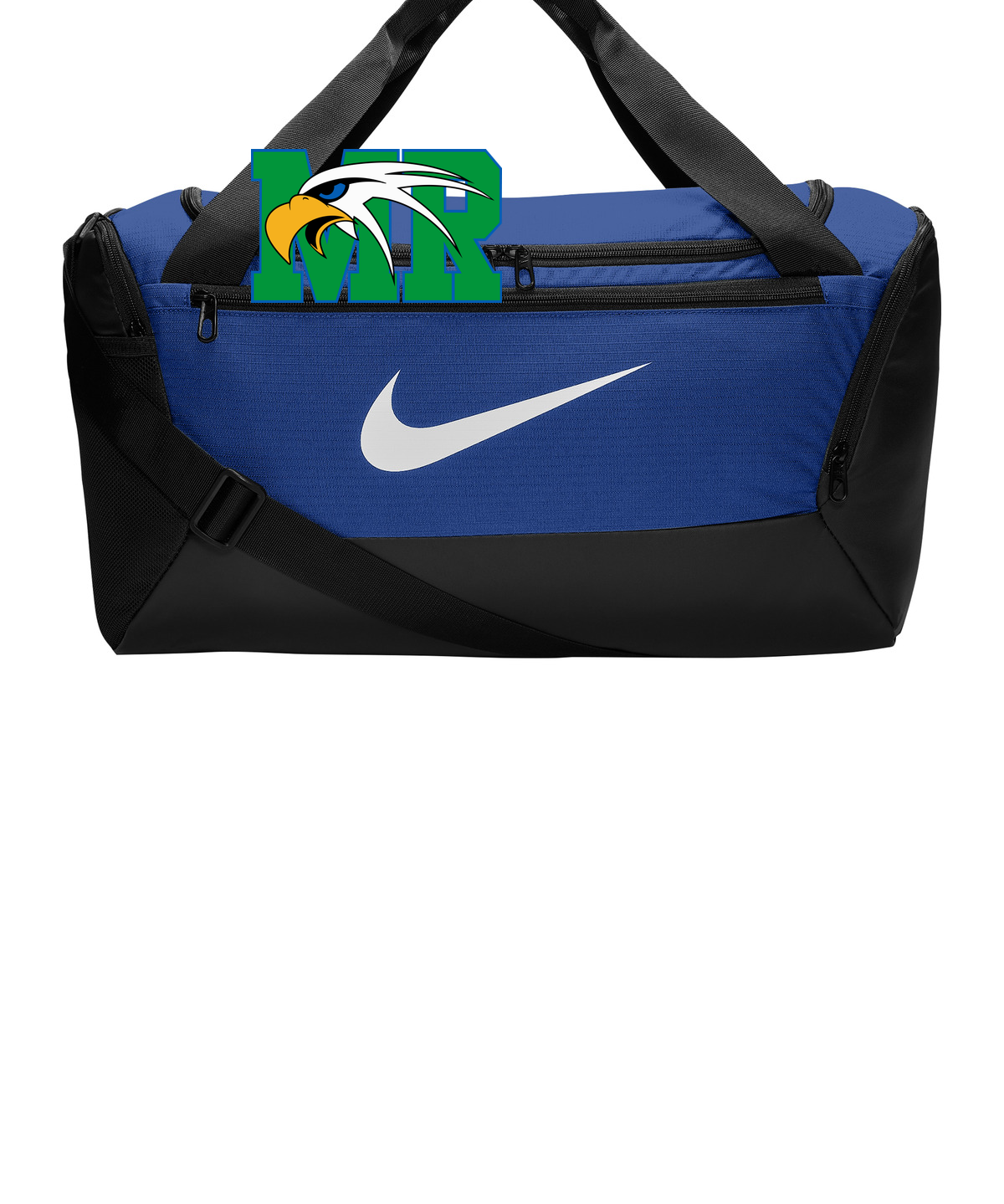 Maple River High School hockey_boys - Game Royal Nike Brasilia Small Duffel NKDM3976