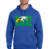 Maple River High School hockey_boys - Game Royal Nike Club Fleece Sleeve Swoosh Pullover Hoodie NKDR1499
