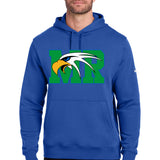 Maple River High School hockey_boys - Game Royal Nike Club Fleece Sleeve Swoosh Pullover Hoodie NKDR1499