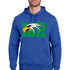 Maple River High School hockey_boys - Game Royal Nike Club Fleece Sleeve Swoosh Pullover Hoodie NKDR1499