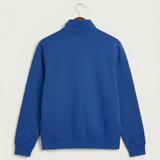 Riverside High School Football general - Game Royal Nike Club Fleece Sleeve Swoosh 1/2-Zip NKDX6718 (back)