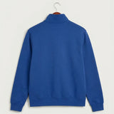 Riverside High School Football general - Game Royal Nike Club Fleece Sleeve Swoosh 1/2-Zip NKDX6718 (back)