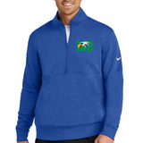 Maple River High School hockey_boys - Game Royal Nike Club Fleece Sleeve Swoosh 1/2-Zip NKDX6718