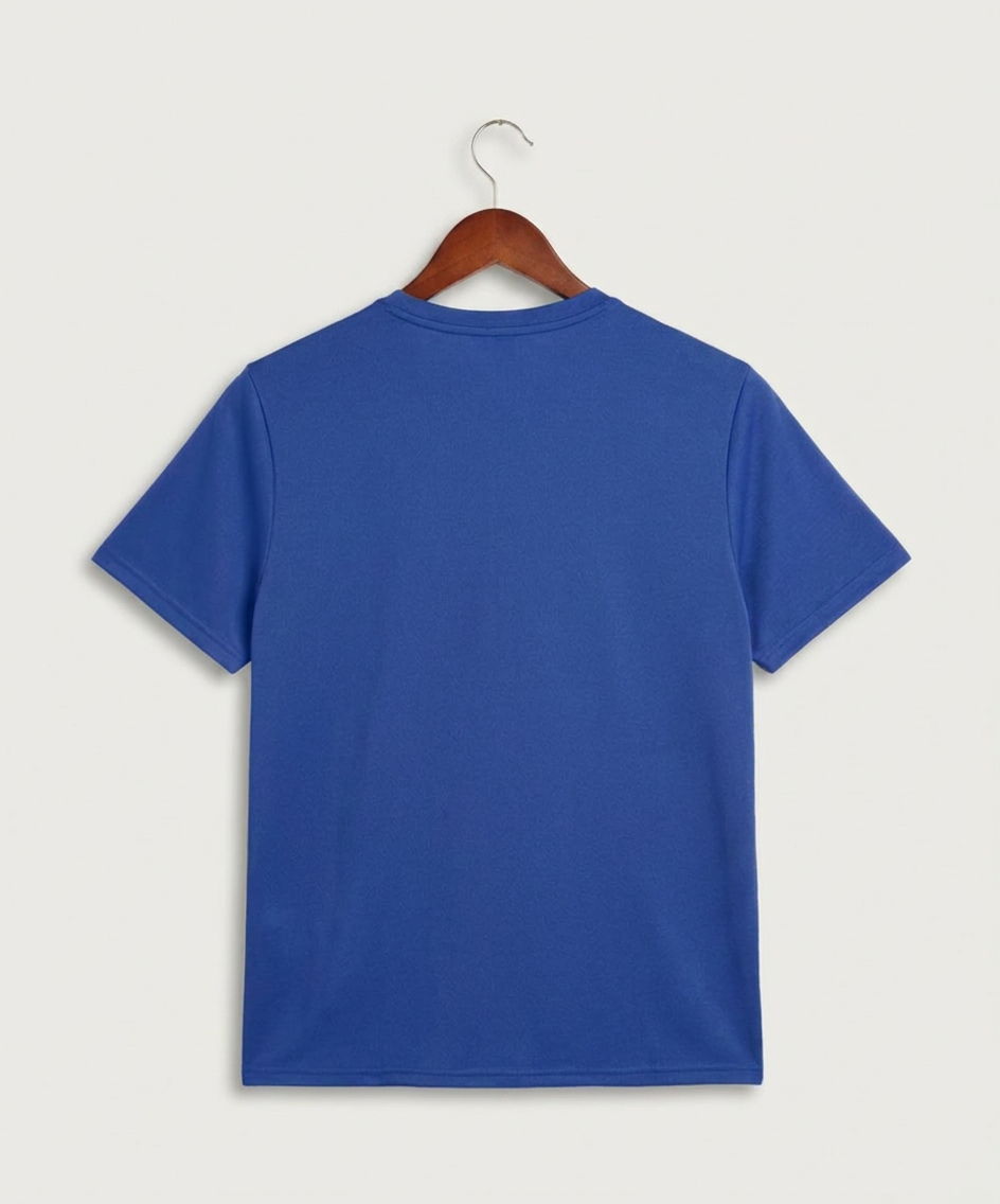 Owatonna High School Volleyball (Girls) - Game Royal Nike Swoosh Sleeve rLegend Tee NKDX8730 (back)