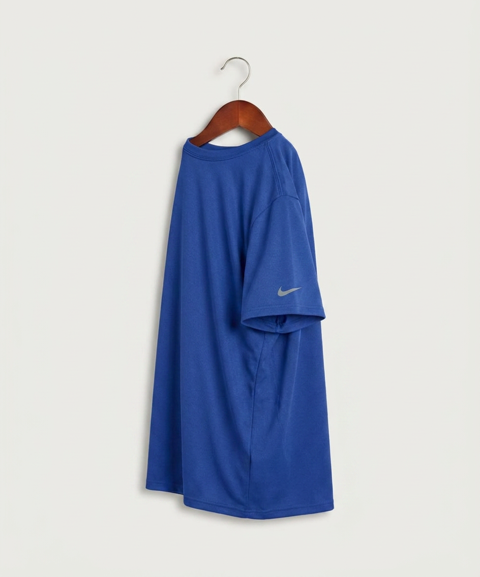 Minnewaska Area High School Football (Boys) - Game Royal Nike Swoosh Sleeve rLegend Tee NKDX8730 (side)