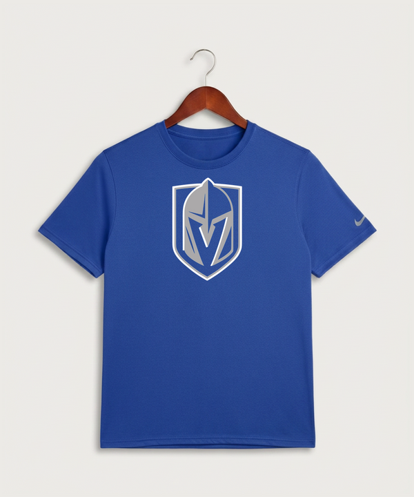 Lake Crystal-Welcome-Memorial High School Football (Boys) - Game Royal Nike Swoosh Sleeve rLegend Tee NKDX8730