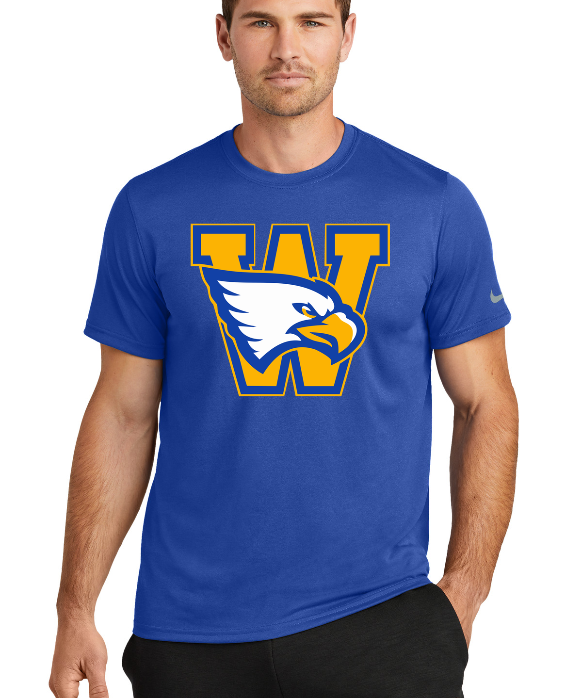Windom Football - Game Royal Nike Swoosh Sleeve rLegend Tee NKDX8730