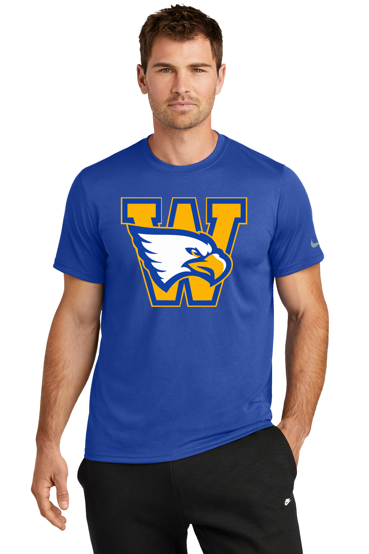 Windom Football - Game Royal Nike Swoosh Sleeve rLegend Tee NKDX8730