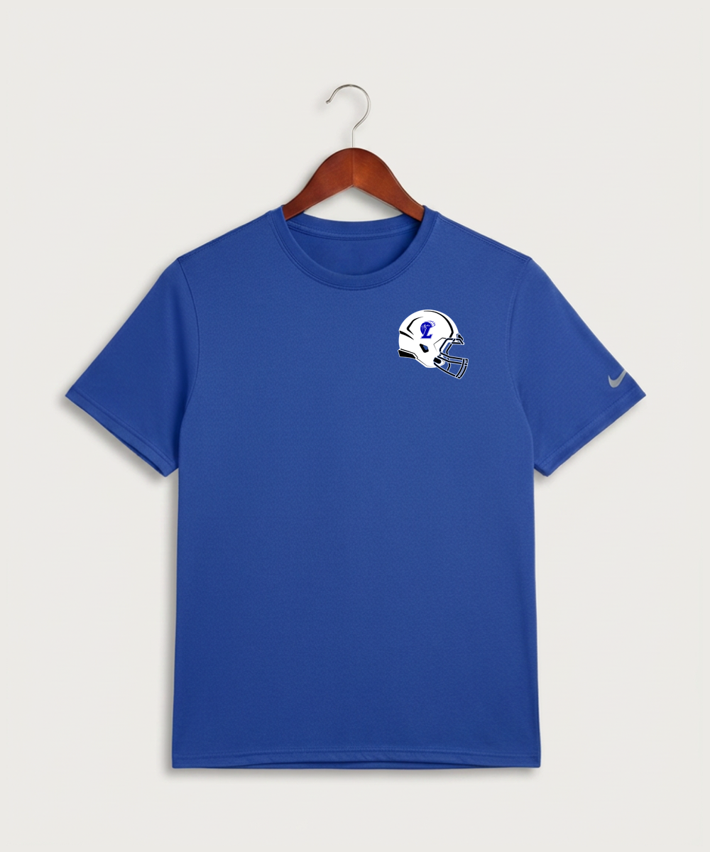 Lakeview High School Football (Boys) - Game Royal Nike Swoosh Sleeve rLegend Tee NKDX8730