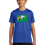 Maple River High School hockey_boys - Game Royal Nike Youth Swoosh Sleeve rLegend Tee NKDX8787