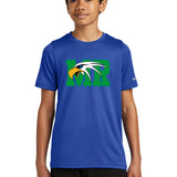 Maple River High School hockey_boys - Game Royal Nike Youth Swoosh Sleeve rLegend Tee NKDX8787