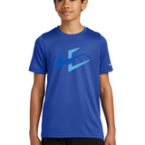 Notre Dame High School Team Store - Game Royal Nike Youth Swoosh Sleeve rLegend Tee NKDX8787