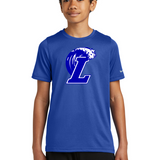 Lakeview Football - Game Royal Nike Youth Swoosh Sleeve rLegend Tee NKDX8787