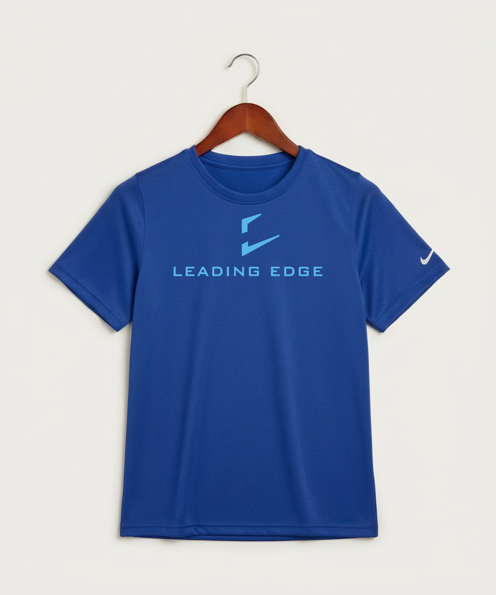 Leading Edge Team Store - Game Royal Nike Youth Swoosh Sleeve rLegend Tee NKDX8787