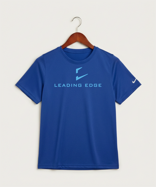 Leading Edge Team Store - Game Royal Nike Youth Swoosh Sleeve rLegend Tee NKDX8787
