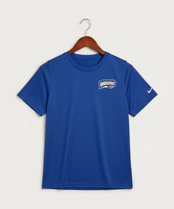 Macktown Warriors Football (Boys) - Game Royal Nike Youth Swoosh Sleeve rLegend Tee NKDX8787