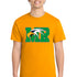 Maple River High School hockey_boys - Gold Port & Co Core Cotton Tee. PC54