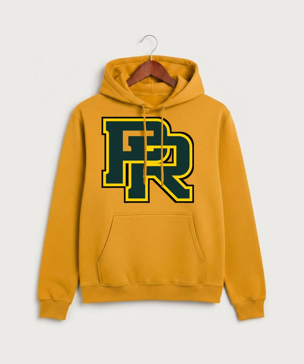 Proctor High School Football (Boys) - Gold Port & Co Core Fleece Pullover Hooded Sweatshirt. PC78H
