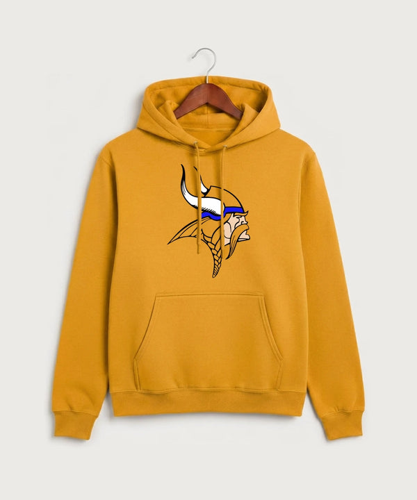 Hayfield High School Volleyball (Girls) - Gold Port & Co Core Fleece Pullover Hooded Sweatshirt. PC78H
