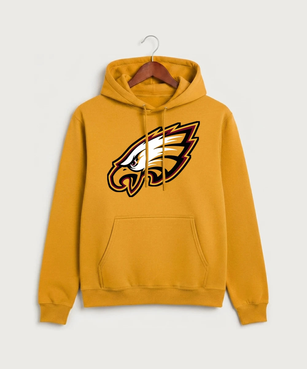 Dover-Eyota High School Volleyball (Girls) - Gold Port & Co Core Fleece Pullover Hooded Sweatshirt. PC78H