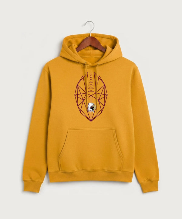 Stockton High School Football - Gold Port & Co Core Fleece Pullover Hooded Sweatshirt. PC78H