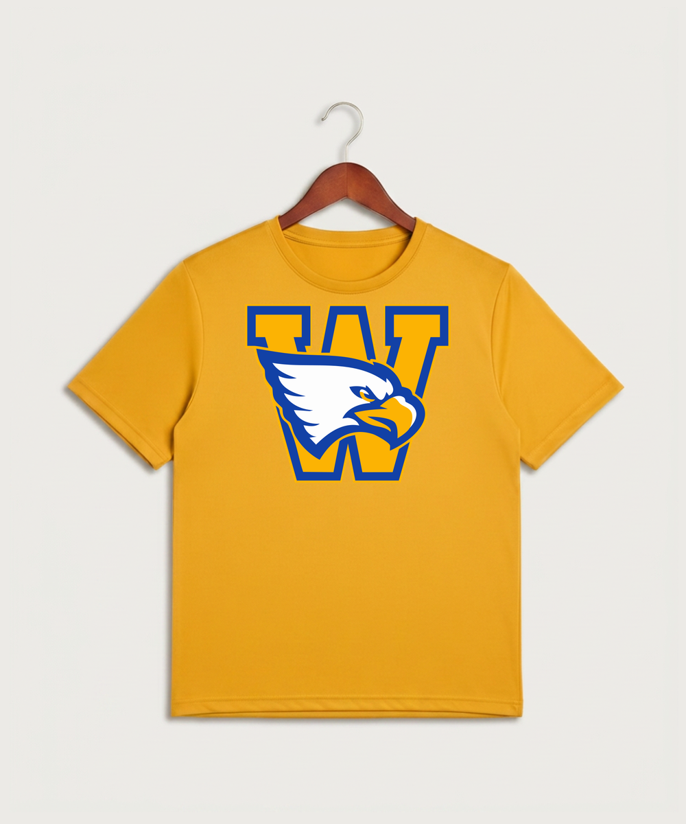Windom Area High School Volleyball (Girls) - Gold Sport-Tek PosiCharge Competitor Tee. ST350