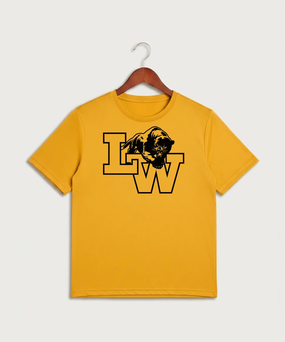 Le-Win Football - Gold Sport-Tek PosiCharge Competitor Tee. ST350