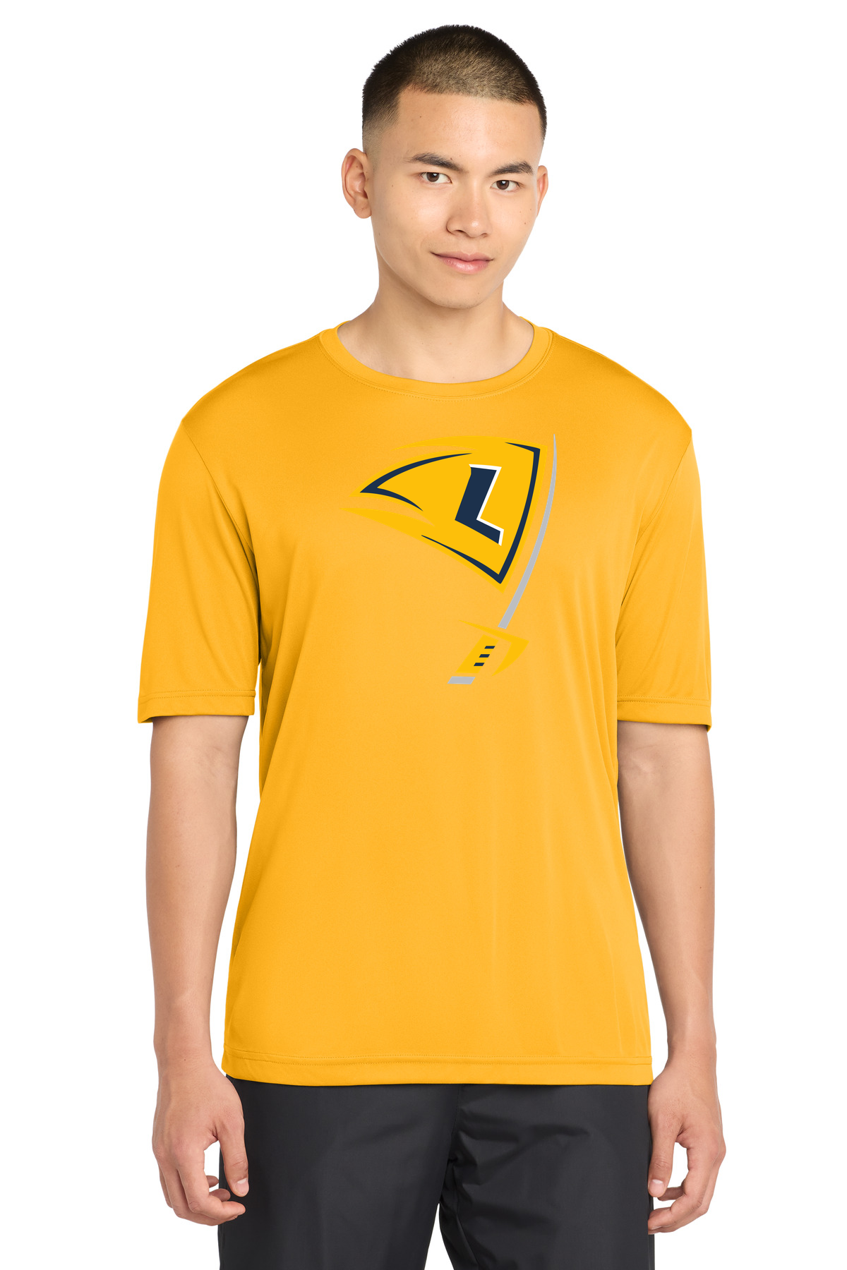 Howard Lake-Waverly-Winsted Football - Gold Sport-Tek PosiCharge Competitor Tee. ST350