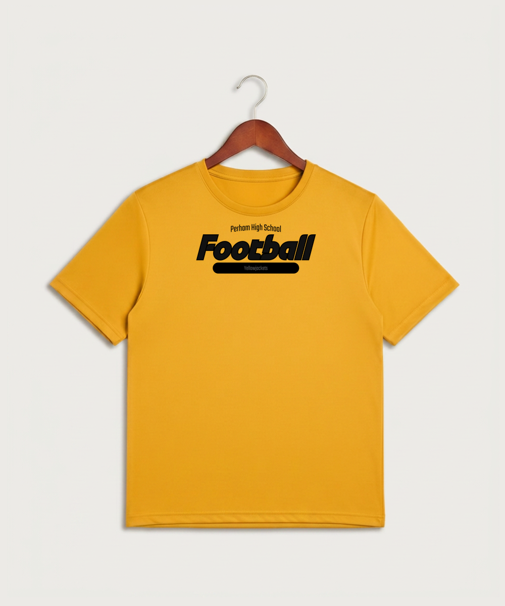 Perham High School Football (Boys) - Gold Sport-Tek PosiCharge Competitor Tee. ST350