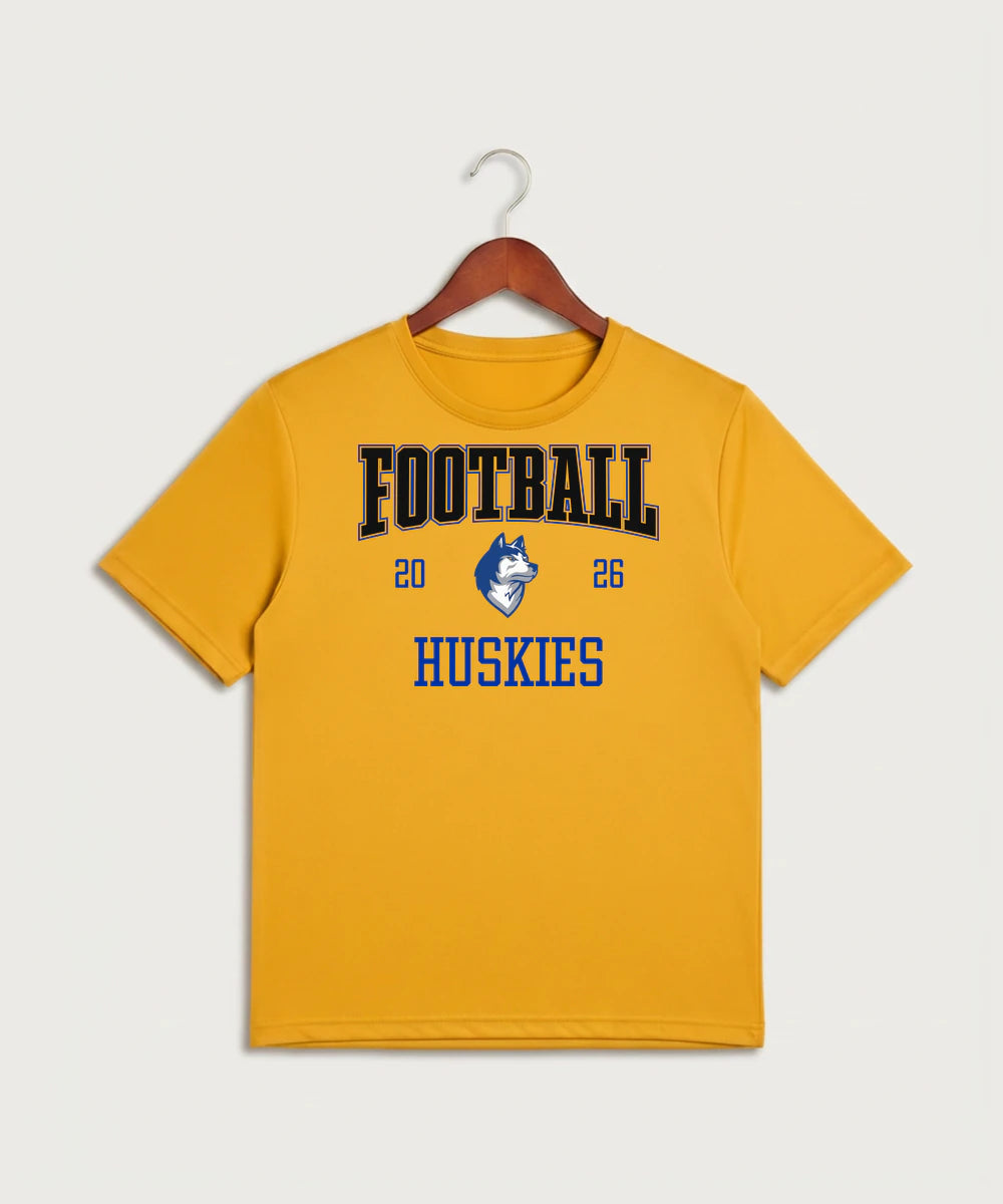 Bigfork Senior High School Football (Boys) - Gold Sport-Tek PosiCharge Competitor Tee. ST350
