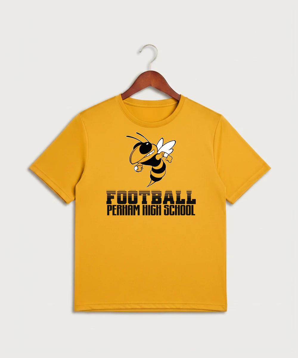 Perham High School Football (Boys) - Gold Sport-Tek PosiCharge Competitor Tee. ST350