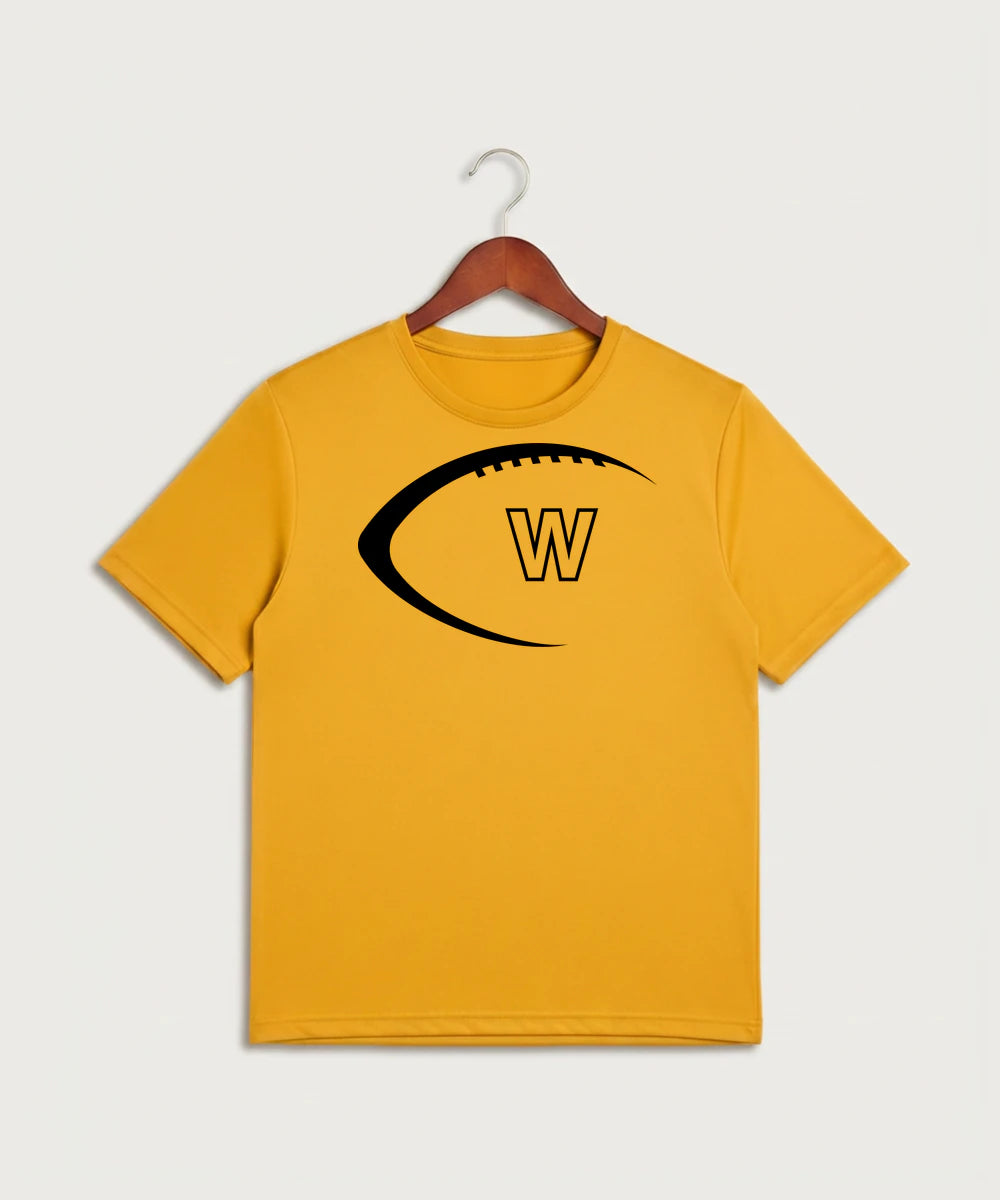 Warroad High School Football (Boys) - Gold Sport-Tek PosiCharge Competitor Tee. ST350