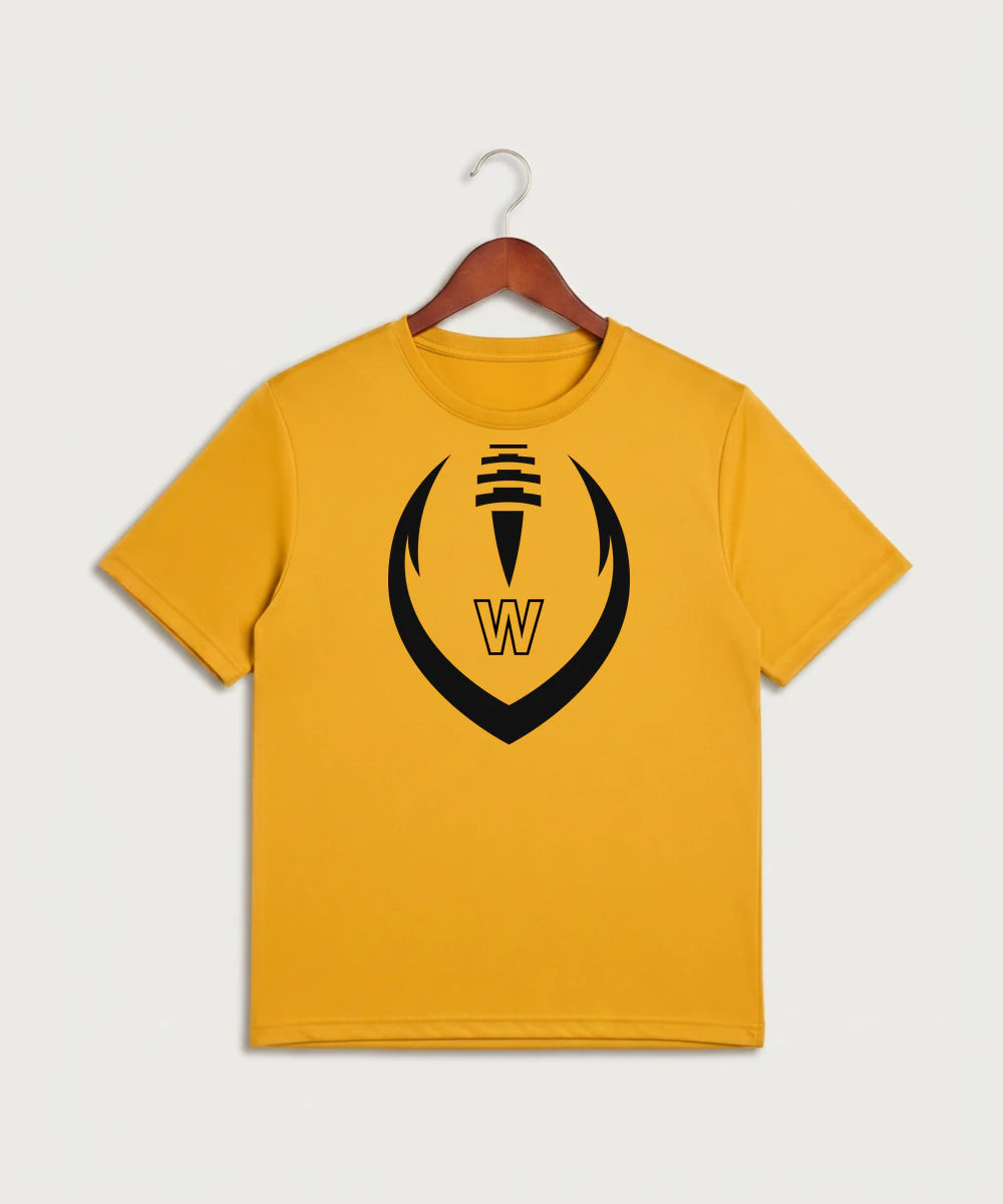 Warroad High School Football (Boys) - Gold Sport-Tek PosiCharge Competitor Tee. ST350