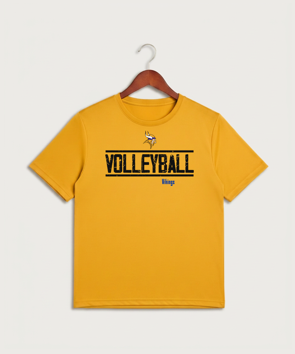 Hayfield High School Volleyball (Girls) - Gold Sport-Tek PosiCharge Competitor Tee. ST350