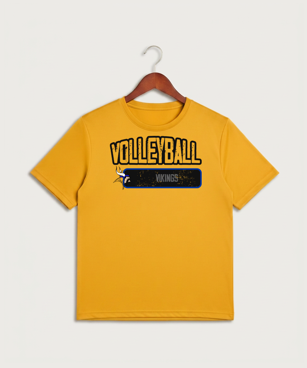 Hayfield High School Volleyball (Girls) - Gold Sport-Tek PosiCharge Competitor Tee. ST350