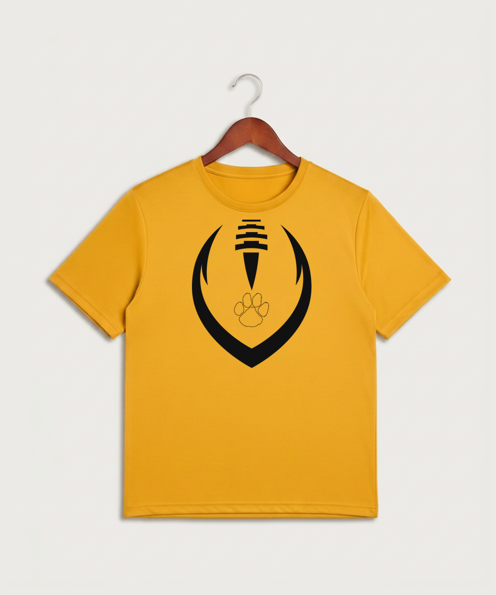 Plainview Elgin Millville H S Football (Boys) - Gold Sport-Tek PosiCharge Competitor Tee. ST350