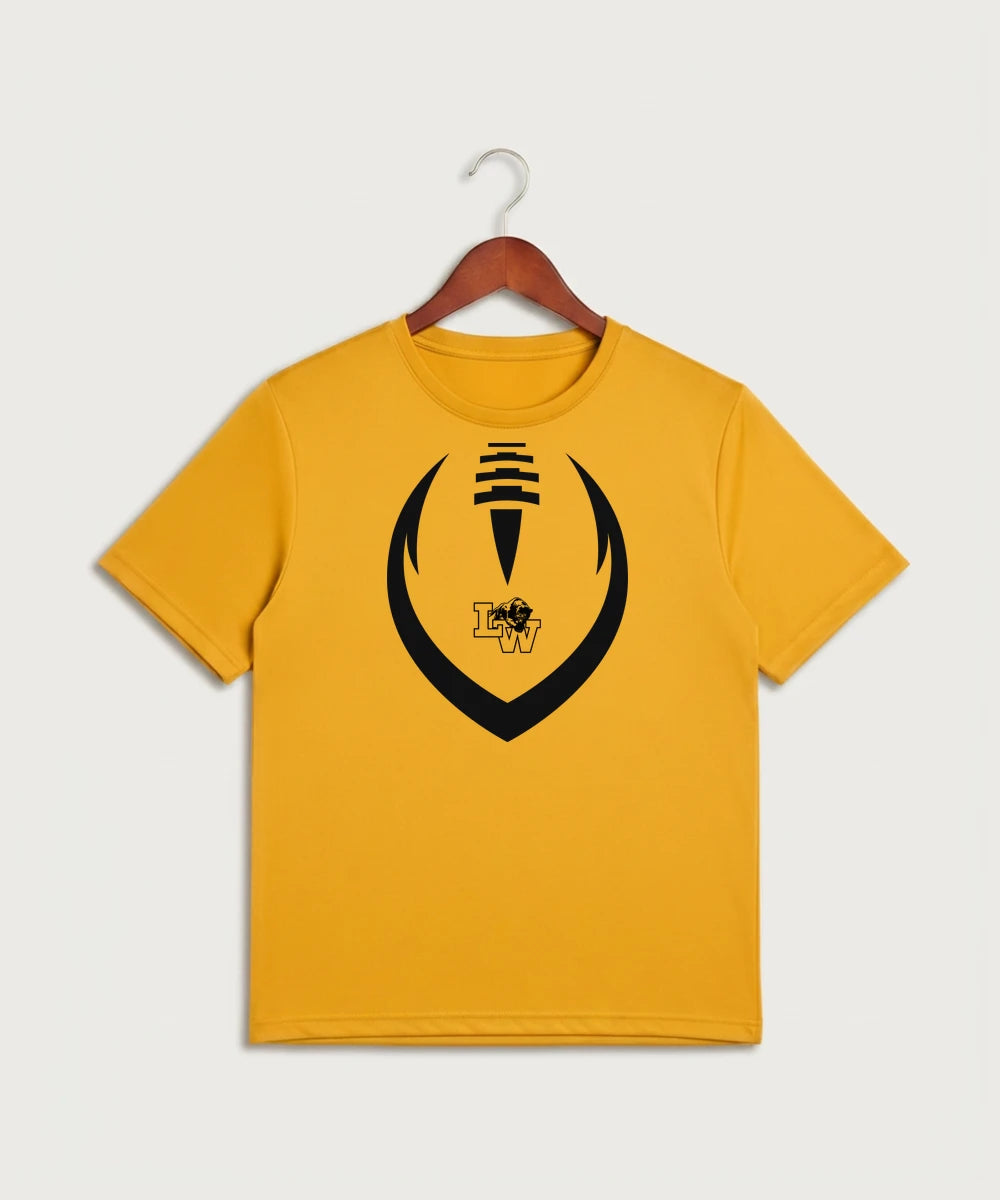 Le-Win Football - Gold Sport-Tek PosiCharge Competitor Tee. ST350